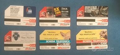 TESSETE TELEFONICHE NUOVE E USATE