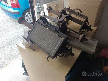 lampada per esterno in ferro