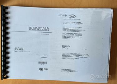 Idraulica - Citrini, Noseda (CEA) stampato
