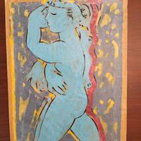 Dipinto pittore Danilo Ravenda (Verona 1933)