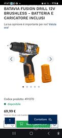 Avvitatore Batavia fusion drill