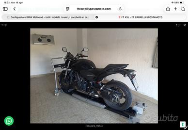 FT Carrello sposta moto XXL