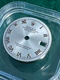 Quadrante Rolex Date-just 26mm - Silver Roman