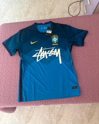 Maglia da calcio Brasile x stussy