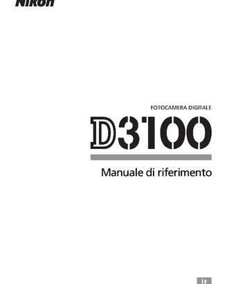 Libretto Nikon D3000 D3100 D3200 D3300