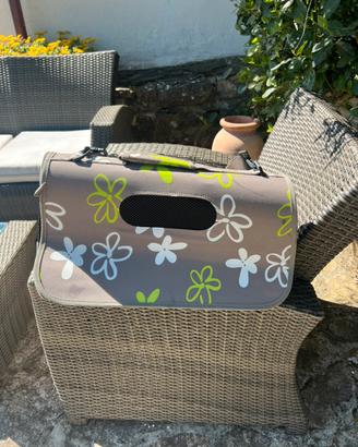 Borsa x trasporto piccolo cagnolino.