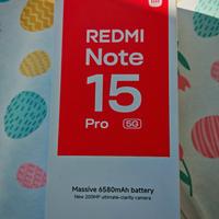 Redmi Note 15 Pro 5G 12/512Gb Nuovo