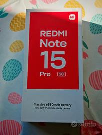 Redmi Note 15 Pro 5G 12/512Gb Nuovo