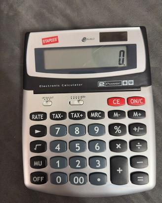 Calcolatrice elettronica Staples 2 power 12 digit