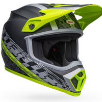 CASCO BELL MX-9 MIPS OFFSET GIALLO ALTA VISIBILITÀ