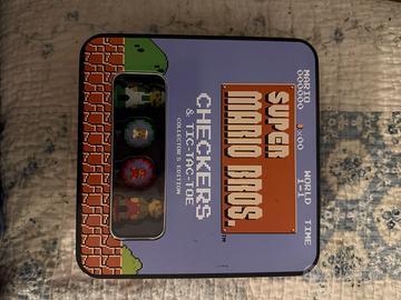 Super Mario Bros Checkers TicTacToe Collectors ED.