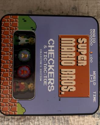 Super Mario Bros Checkers TicTacToe Collectors ED.