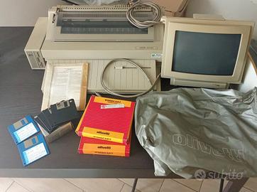 Olivetti ETV 2700 + Olivetti CRT 2700 + Pezzi di r