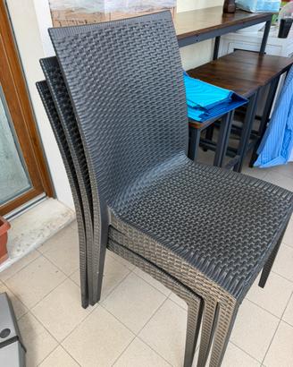 Sedie giardino e balcone