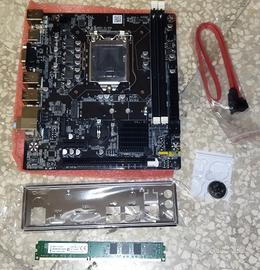 SCHEDA MADRE SOCKET 1155+8GB RAM DDR3