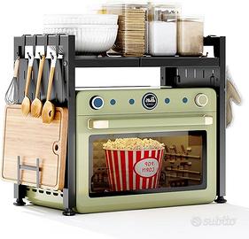 SAYZH Mensola Microonde, Estensibile Due Livelli S