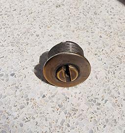 Serratura blocchetto baulett vespa epoca + chiave