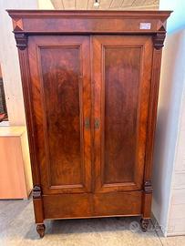 Armadio 2 ante in noce stile impero