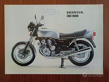 HONDA CBX 1000 – volantino