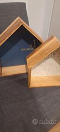 set librerie mensole a casetta 