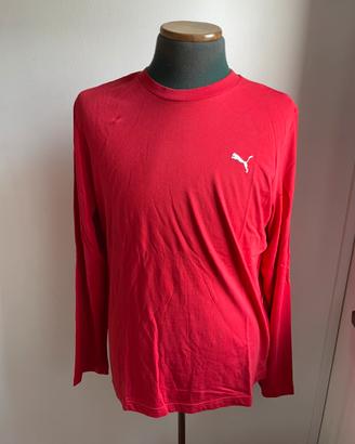 T-shirt uomo Puma a maniche lunghe - Taglia 52-54