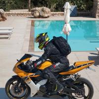 Tuta moto nuova ellesse