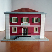 Casa Cantoniera scala 1:87 con illuminazione