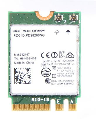 INTEL Dual Band Wireless 8260 Modello 8260 NGW