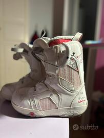 Scarponi Snowboard Donna Salomon Pearl - Tg 39 2/3