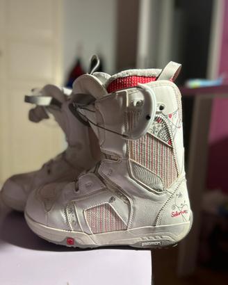 Scarponi Snowboard Donna Salomon Pearl - Tg 39 2/3