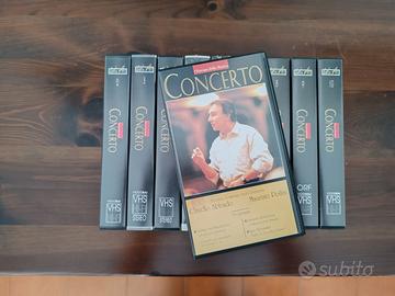 VHS musica Concerto + La casa dei suoni