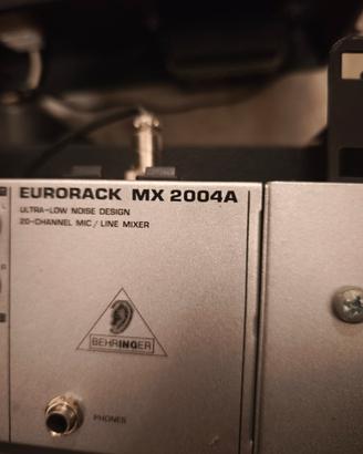 Mixer audio e Amplificatore di potenza
