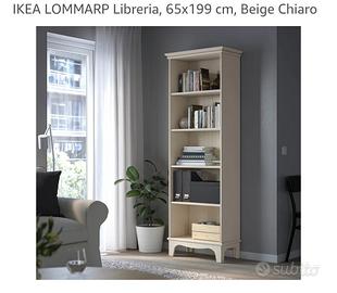 libreria ikea lommarp beige