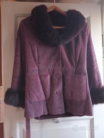 giacca scamosciata stile penny lane 