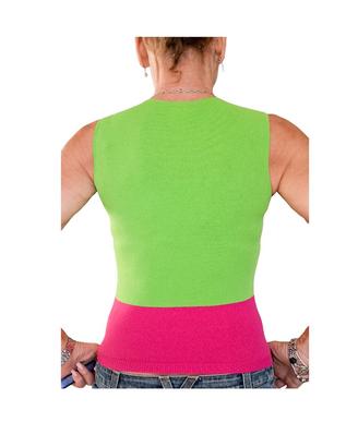 Gilet Gianni Versace in maglia bicolore 