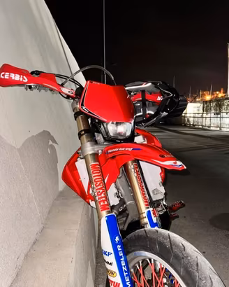 Honda Crf 450 motard targata