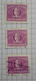 Poste Italiane Recapito Autorizzato Lire 20