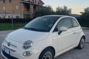 Fiat  500 bianca easy power lounge