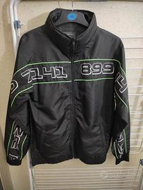 Giacca a vento Primark NUOVA taglia S nera e verde