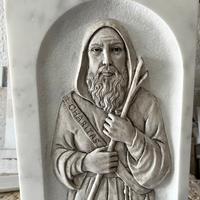 Scultura religiosa in marmo