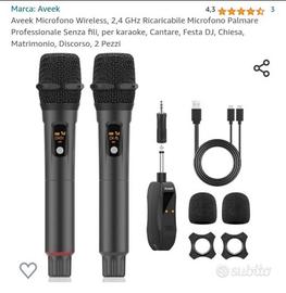 Microfano wireless set da 2