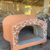 Forno in cemento refrattario pronto all'uso 100