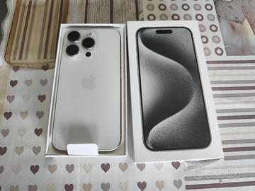 iPhone 15 Pro White 128 GB perfetto