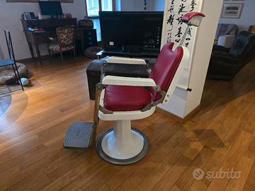 poltrona da barbiere Pietranera anni 60