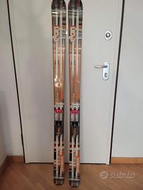 telemark set 2 sci con atacchi rottefella