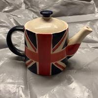 Theiera in ceramica con bandiera UK