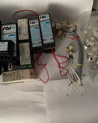 Lampade dicroiche 12 V Trasformatori e Portalampad
