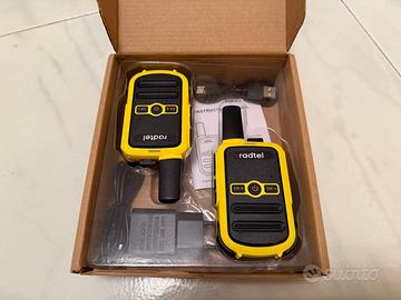 Coppia Radio Ricetrasmittenti PMR446 Radtel RT12
