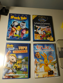 4 DVD cartoni vari