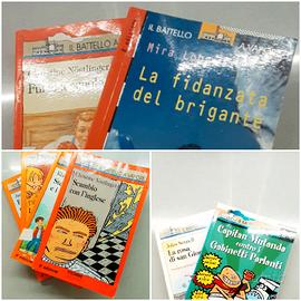 set di 9 libri